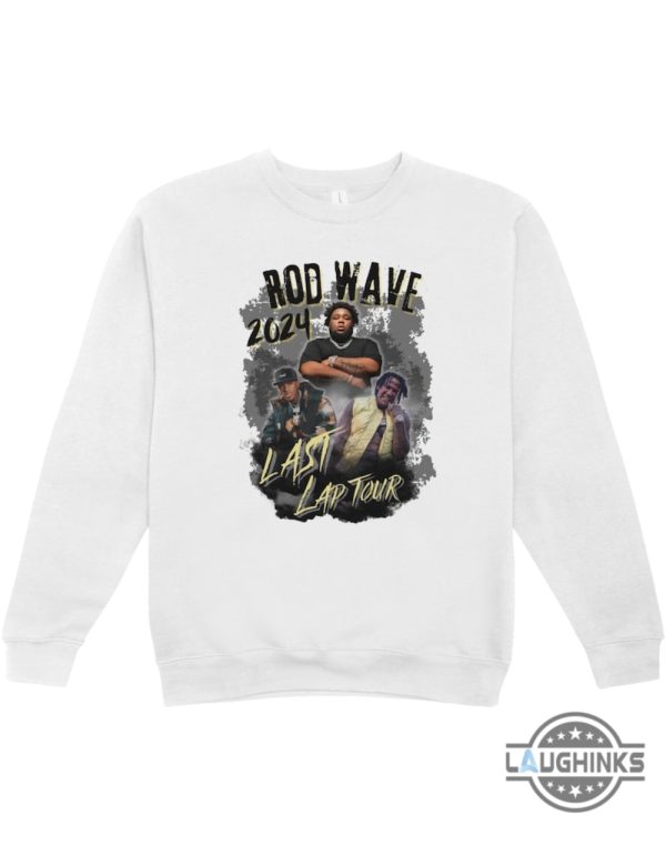 rod wave shirt 2024 last lap tour concert shirt