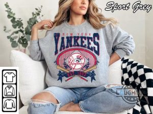 vintage new york yankees t shirt hoodie sweatshirt ny baseball shirt mlb fan gift laughinks 1