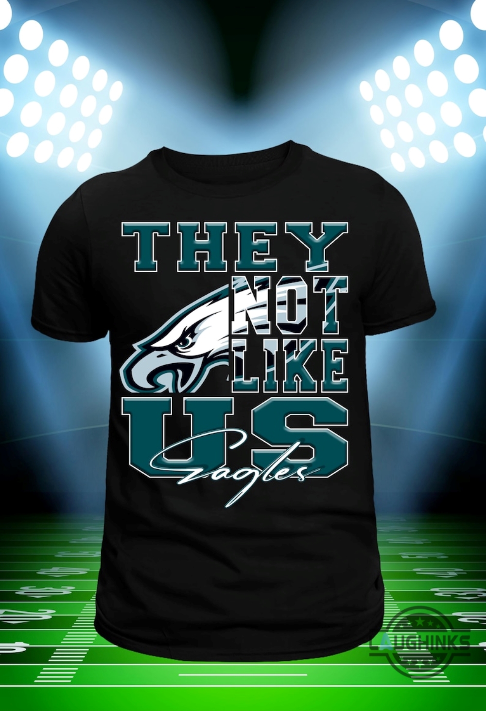 They Not Like Us Philadelphia Eagles Shirt Nfl Football Fan Gift