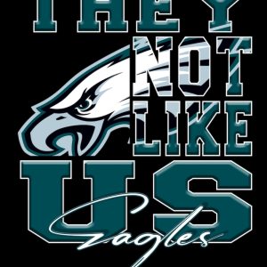 they not like us philadelphia eagles shirt nfl football fan gift