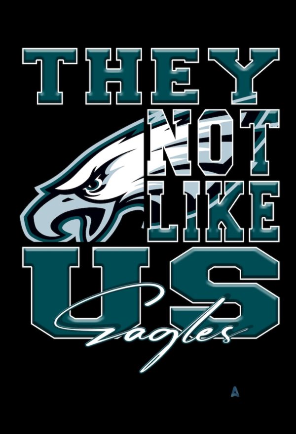 they not like us philadelphia eagles shirt nfl football fan gift