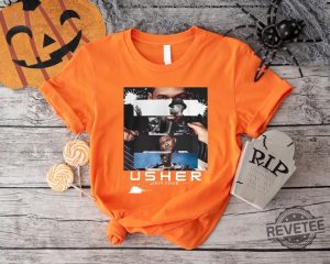 Usher 2024 Tour T Shirt Usher World Tour Shirt Usher Past Present Future World Tour Shirt Usher Fan Merch revetee 4