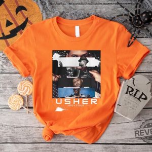 Usher 2024 Tour T Shirt Usher World Tour Shirt Usher Past Present Future World Tour Shirt Usher Fan Merch revetee 4