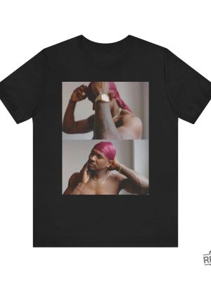 Usher Durag Icon Shirt Rb Legend Smooth Vibes Urban Fashion Past Present Future Tour Merch revetee 2