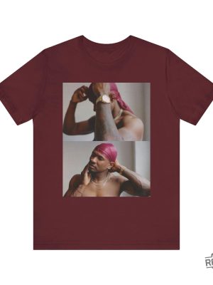 Usher Durag Icon Shirt Rb Legend Smooth Vibes Urban Fashion Past Present Future Tour Merch revetee 3