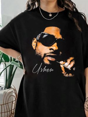 Vintage Usher Face Shirt Concert 2024 Past Present Future Sweatshirt Vintage Usher 90S Shirt revetee 3