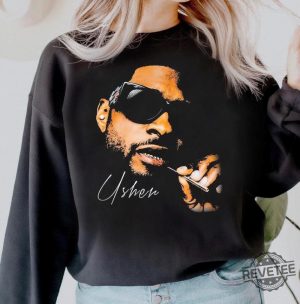 Vintage Usher Face Shirt Concert 2024 Past Present Future Sweatshirt Vintage Usher 90S Shirt revetee 4