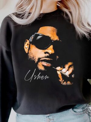 Vintage Usher Face Shirt Concert 2024 Past Present Future Sweatshirt Vintage Usher 90S Shirt revetee 4