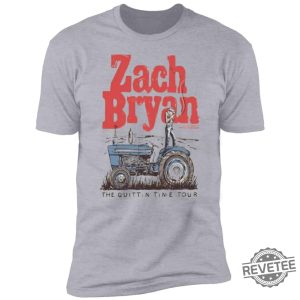 Zach Bryan The Quittin Time Tour Premium Short Sleeve T Shirt revetee 4