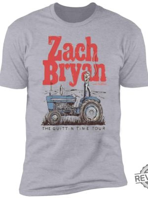 Zach Bryan The Quittin Time Tour Premium Short Sleeve T Shirt revetee 4