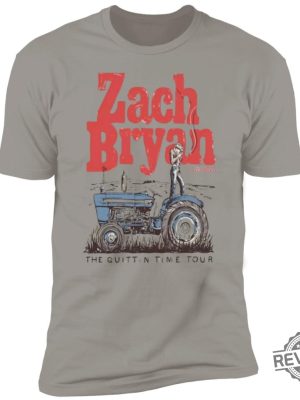 Zach Bryan The Quittin Time Tour Premium Short Sleeve T Shirt revetee 6