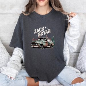 Zach Bryan Shirt Country Music Shirt Zach Bryan The Quittin Time Tour 2024 Shirt revetee 5