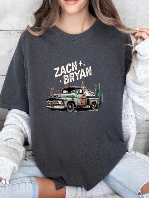 Zach Bryan Shirt Country Music Shirt Zach Bryan The Quittin Time Tour 2024 Shirt revetee 5