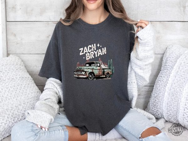 Zach Bryan Shirt Country Music Shirt Zach Bryan The Quittin Time Tour 2024 Shirt revetee 5