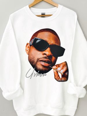 Vintage Usher Face Shirt Concert 2024 Past Present Future Sweatshirt Vintage Usher 90S Shirt revetee 5