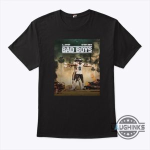 bad boys t shirt football nfl philadelphia eagles aj brown and devonta smith tshirt sweatshirt hoodie laughinks 3