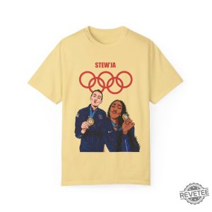 Aja Wilson Breanna Stewart Stewja T Shirt Aja Wilson Mvp Shirt revetee 4