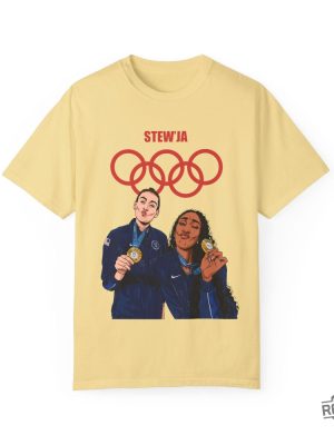 Aja Wilson Breanna Stewart Stewja T Shirt Aja Wilson Mvp Shirt revetee 4