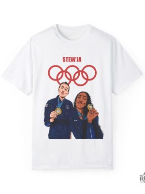 Aja Wilson Breanna Stewart Stewja T Shirt Aja Wilson Mvp Shirt revetee 5