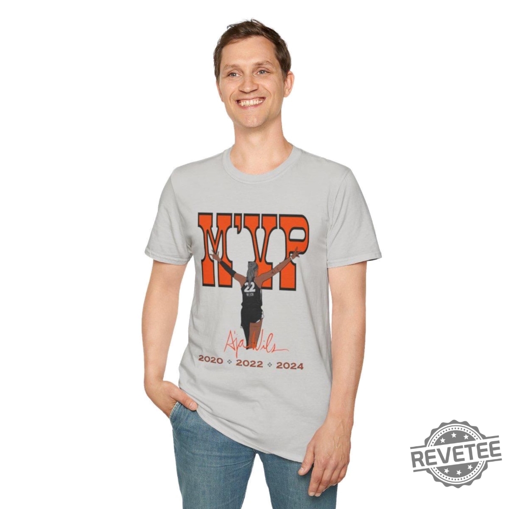 Aja Wilson Mvp Tee Aja Wilson Mvp Shirt