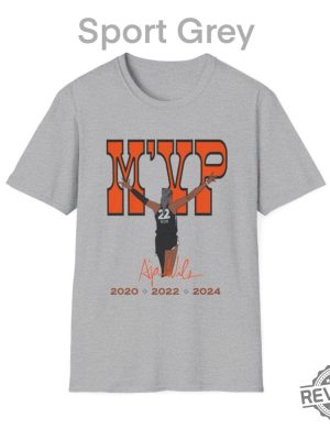 Aja Wilson Mvp Tee Aja Wilson Mvp Shirt revetee 3