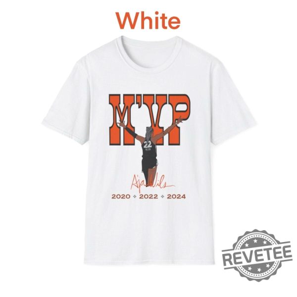 Aja Wilson Mvp Tee Aja Wilson Mvp Shirt revetee 6