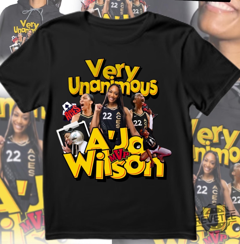 Mvp Tee Shirt Aja Wilson Mvp Shirt