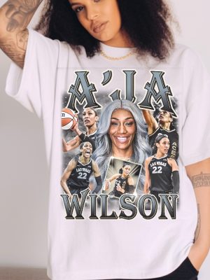 Aja Wilson T Shirt Aja Wilson Mvp Shirt revetee 2