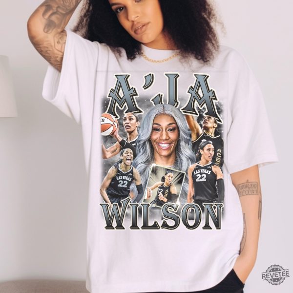 Aja Wilson T Shirt Aja Wilson Mvp Shirt revetee 2