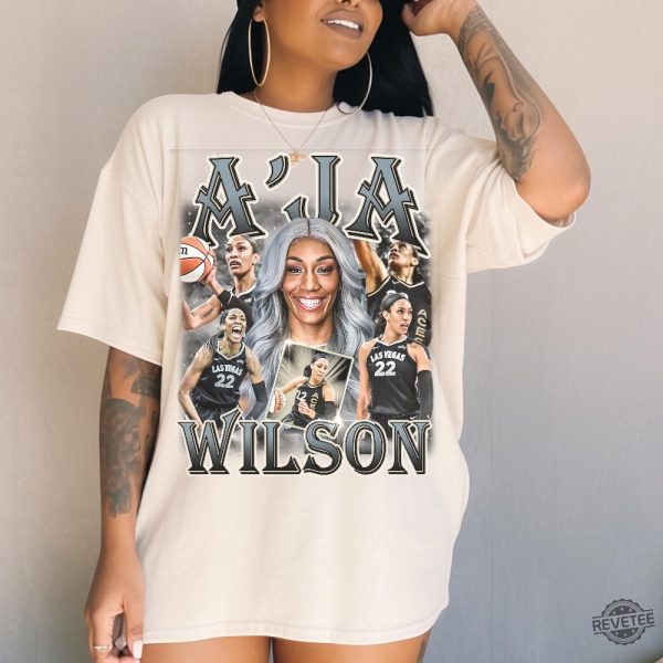 Aja Wilson T Shirt Aja Wilson Mvp Shirt revetee 6