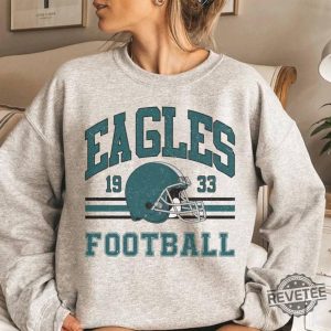 Philadelphia Football Sweatshirt Philadelphia Football Shirt Philadelphia Retro Vintage Style Gift revetee 2