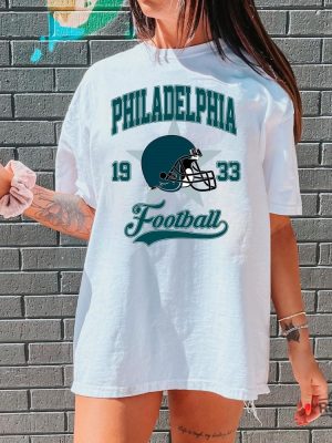 Vintage Style Philadelphia Football Crewneck Retro Philadelphia Football Shirt Philadelphia Football Fan Gift revetee 4