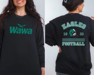 Eagles Wawa Sweathirt Double Sided Philadelphia Eagles Shirt Philly Wawa Hoodie Wawa Eagles Shirt revetee 5