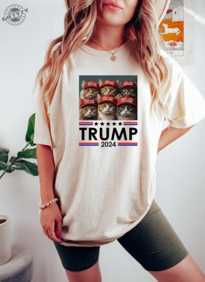 Cats For Trump 2024 Shirt Make Pets Safe Again Funny Trump Tshirt Us Election 2024 Hoodie Republican Sweatshirt Protrump Pet Safety Shirt giftyzy 5