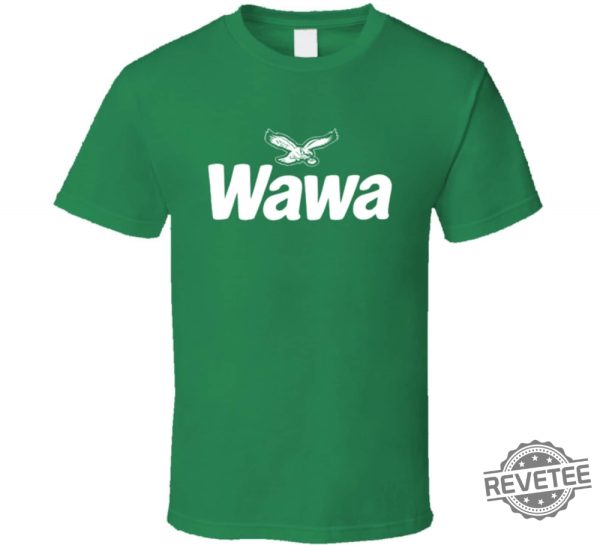 Rob Mcelhenney Wawa Eagles T Shirt Wawa Eagles Shirt revetee 1