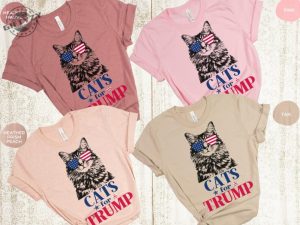 Cats For Trump Shirt Funny Cat Trump 2024 Support Tshirt Trump Long Hair Cat Sweatshirt Maga Cat Hoodie Vote Trump 2024 Shirt giftyzy 5