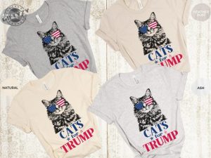 Cats For Trump Shirt Funny Cat Trump 2024 Support Tshirt Trump Long Hair Cat Sweatshirt Maga Cat Hoodie Vote Trump 2024 Shirt giftyzy 7