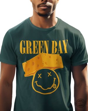 Green Bay Cheesehead Shirt revetee 3