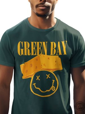 Green Bay Cheesehead Shirt revetee 3