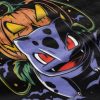 Halloween Style Bulba Pocket Monsters Art Graphic Tee Anime T Shirt Pokemon Halloween Shirt revetee 1