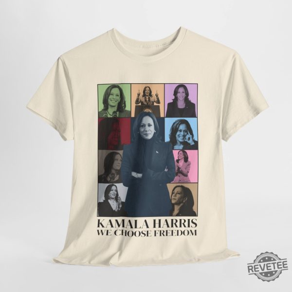 Kamala Harris Eras Tour 2024 Shirt Kamala Presidential Election 2024 T Shirt Trendy Kamala Harris Tshirt revetee 5