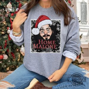 home malone sweatshirt t shirt hoodie funny ghost malone halloween christmas shirt laughinks 2