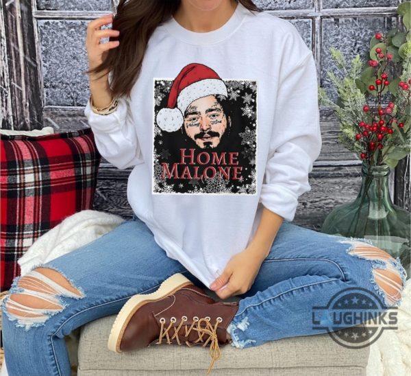 home malone sweatshirt t shirt hoodie funny ghost malone halloween christmas shirt laughinks 6