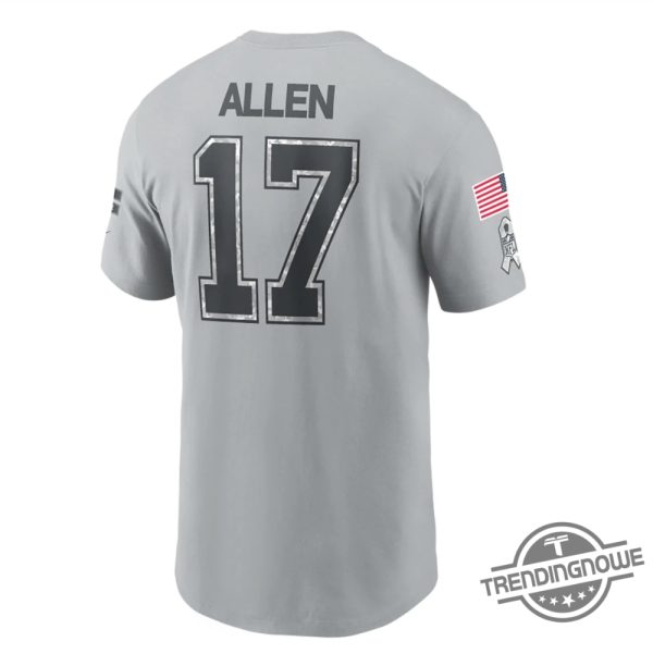 Buffalo Bills Salute To Service Josh Allen Shirt Buffalo Bills Shirt Josh Allen T Shirt trendingnowe 2