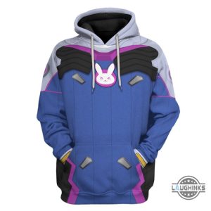 overwatch dva cosplay halloween costume t shirt sweatshirt hoodie