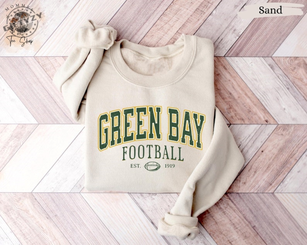 Green Bay Football Shirt Trendy Green Bay Football Fan Tshirt Green Bay Game Day Hoodie Green Bay Sweatshirt Football Lover Shirt giftyzy 1