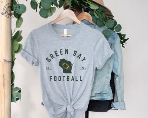 Green Bay Football Sweatshirt Tshirt And Hoodie Trendy Green Bay Football Fan Tshirt Green Bay Game Day Sweatshirt Green Bay Hoodie giftyzy 4