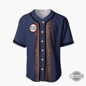 inosuke cosplay baseball jersey shirt demon slayer anime halloween costume