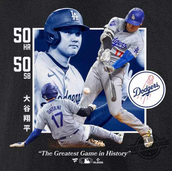 Los Angeles Dodgers Shohei Ohtani Greatest Game Shirt trendingnowe 2