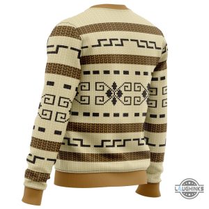 the dude sweater the big lebowski ugly christmas artificial wool sweatshirt